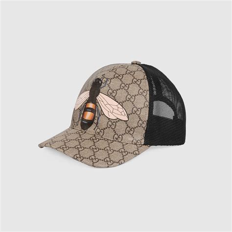 casquette gucci abeille noir|Casquette Suprême GG à imprimé abeille Gucci en coloris .